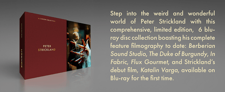 Peter Strickland: A Curzon Collection (Limited Edition, Region B) - New Blu - Ray