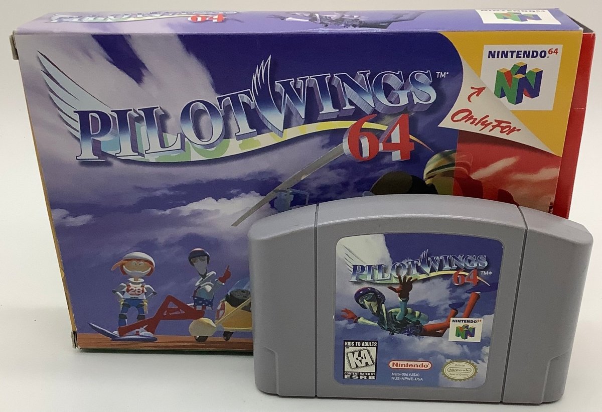 Pilotwings 64 [NO MANUAL] Nintendo 64 USED – Orbit DVD
