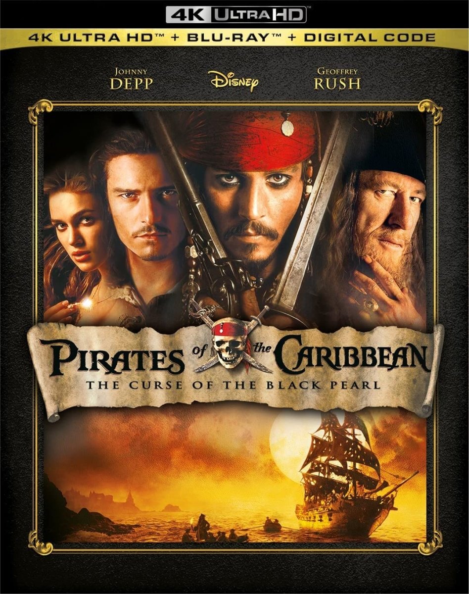 Pirates of the Caribbean: The Curse of the Black Pearl (4K UHD)