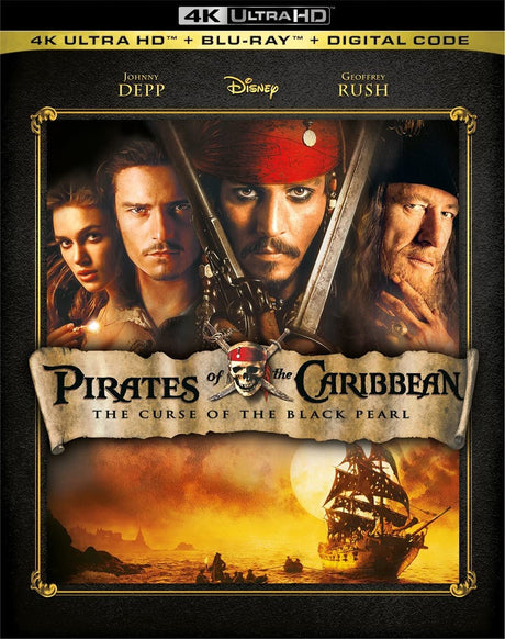 Pirates of the Caribbean: The Curse of the Black Pearl (4K UHD)