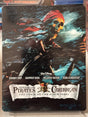 Pirates of the Caribbean: The Curse of the Black Pearl (Blu-Ray, Steelbook) USED