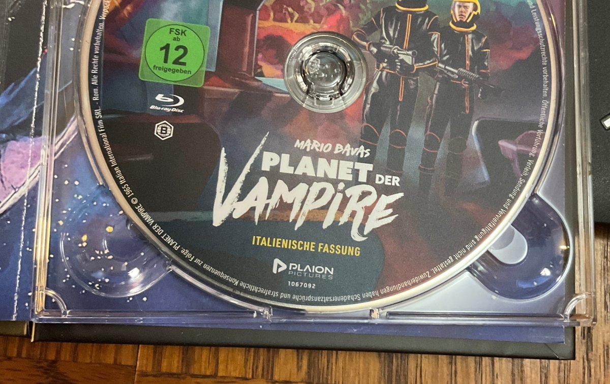 Planet of the Vampires (4K UHD, Limited Edition Mediabook, Region B) USED
