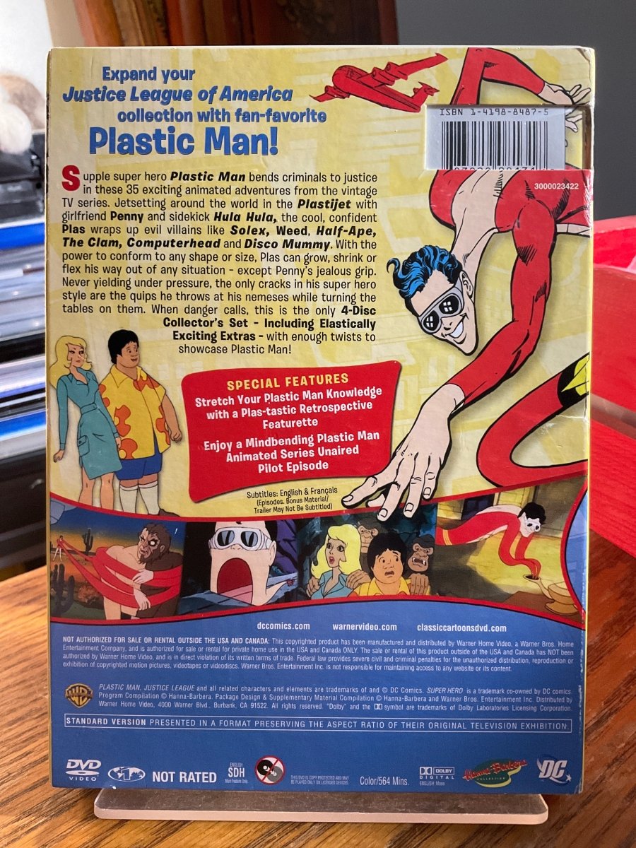 Plastic Man: The Complete Collection (DVD) w/SLIP USED