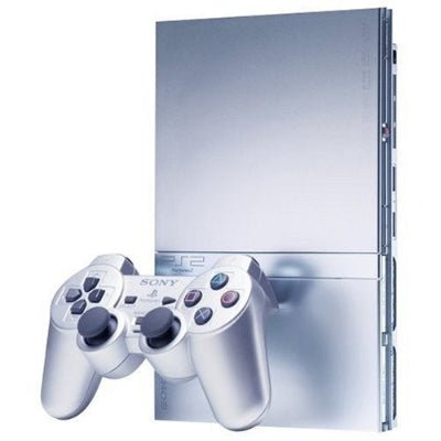 Playstation 2 Slim Console - Silver LOOSE - Video Games - Playstation 2