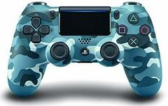 Playstation 4 DualShock 4 Wireless Controller - Blue Camo LOOSE - Video Games - Playstation 4