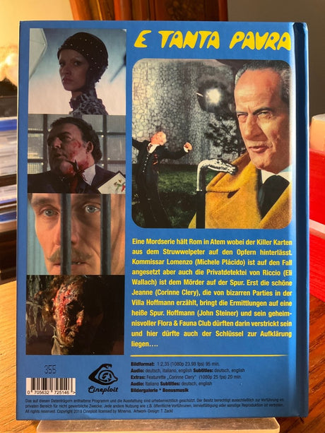 Plot of Fear (REGION B MEDIABOOK) USED