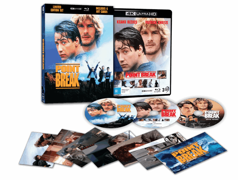 Point Break (4K UHD/Blu-Ray, Limited Edition w/Lenticular Hardcase, Region Free)
