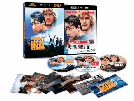 Point Break (4K UHD/Blu-Ray, Limited Edition w/Lenticular Hardcase, Region Free)