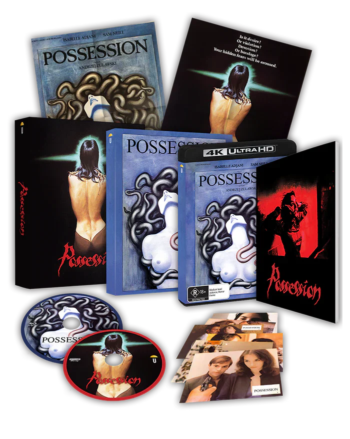 Possession (4K UHD/Blu-Ray, Umbrella Collector's Edition w/Book + Rigid Case + Slipcase + Poster + Artcards, Region Free) *See Note, Damaged