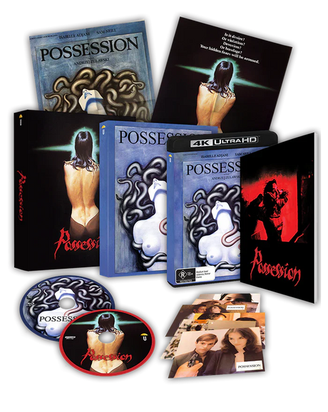 Possession (4K UHD/Blu-Ray, Umbrella Collector's Edition w/Book + Rigid Case + Slipcase + Poster + Artcards, Region Free) *See Note, Damaged