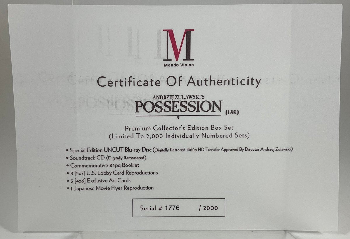 Possession Limited Edition USED - Used Blu-Ray