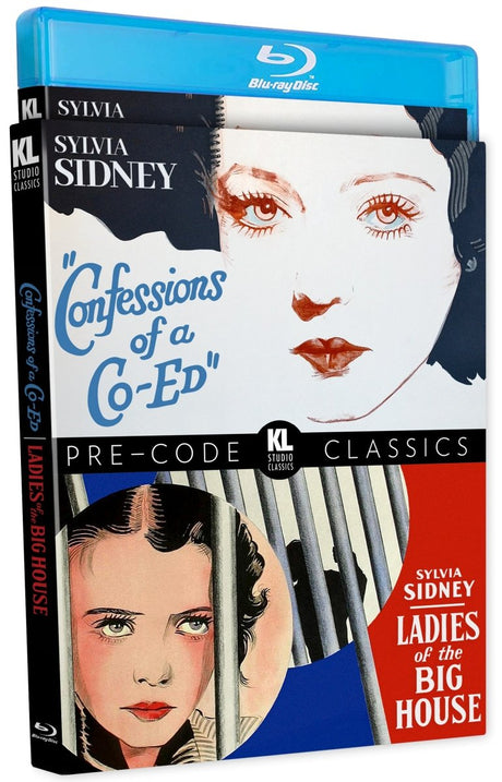 Pre - Code Classics: Confessions of a Co - Ed / Ladies of the Big House w/SLIP - New Blu - Ray