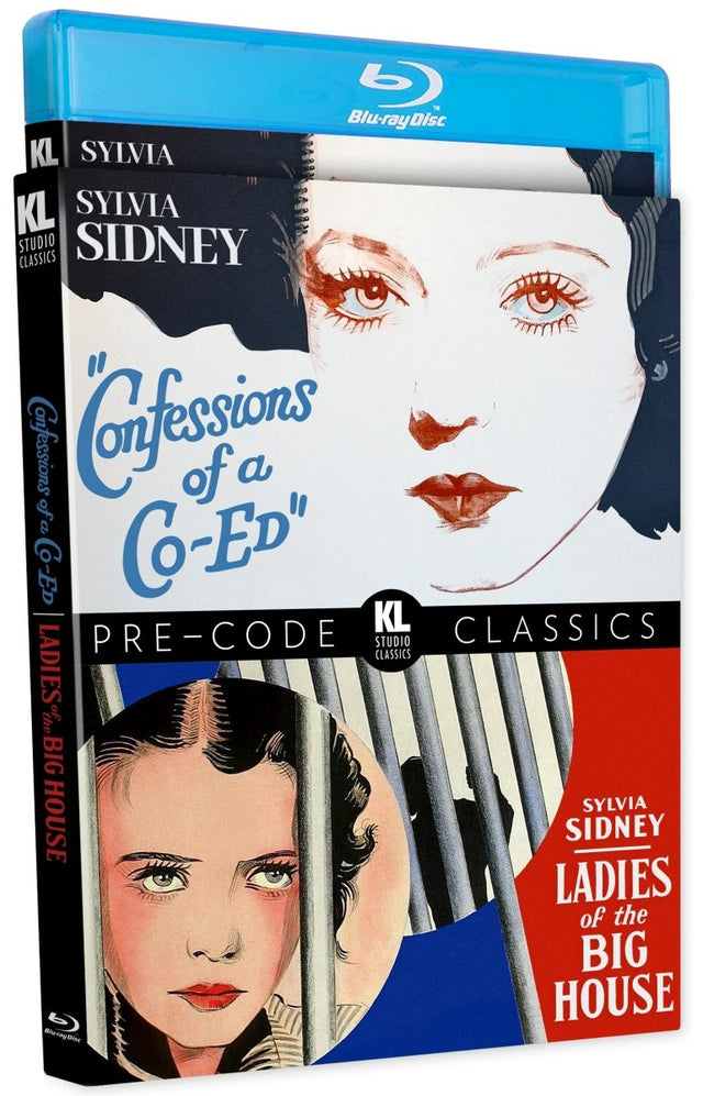 Pre - Code Classics: Confessions of a Co - Ed / Ladies of the Big House w/SLIP - New Blu - Ray