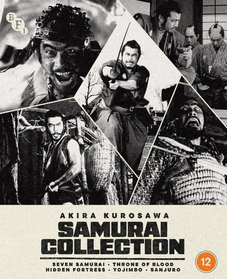 PRE - ORDER - Akira Kurosawa Samurai Collection (Blu - ray, Region B) - New Blu - Ray