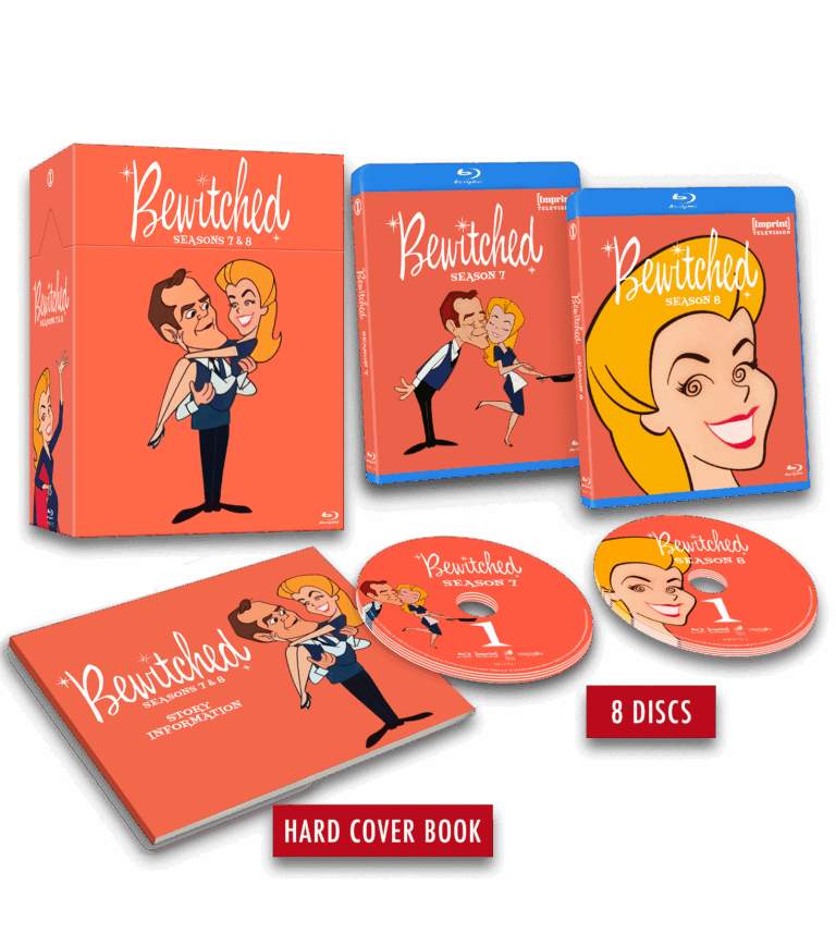 PRE - ORDER - Bewitched: Seasons 7 & 8 (Limited Edition, Region Free) - New Blu - Ray