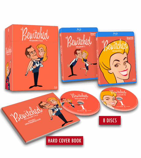 PRE - ORDER - Bewitched: Seasons 7 & 8 (Limited Edition, Region Free) - New Blu - Ray