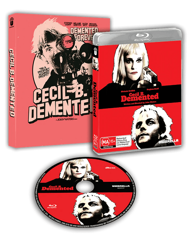 PRE - ORDER - Cecil B. Demented (Region Free) - New Blu - Ray