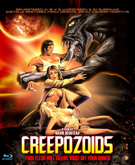 PRE - ORDER - Creepozoids - New Blu - Ray