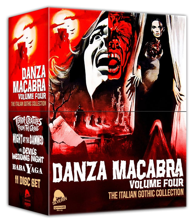 PRE - ORDER - Danza Macabra Volume Four: The Italian Gothic Collection (4K UHD/Blu - Ray) - New 4K UHD