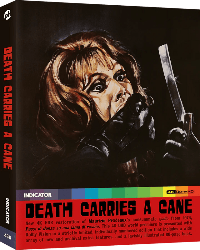 PRE - ORDER - Death Carries a Cane (4K UHD, Limited Edition, Region Free) - New 4K UHD