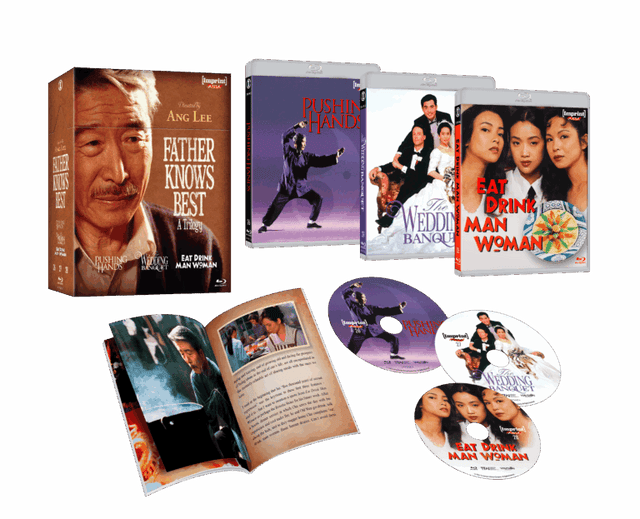 PRE - ORDER - Father Knows Best – A Trilogy: Directed By Ang Lee (Limited Edition, Region Free) - New Blu - Ray