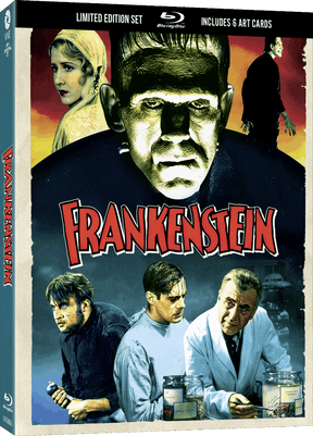 PRE - ORDER - Frankenstein (Limited Edition w/Lenticular Hardcase, Region Free) - New Blu - Ray