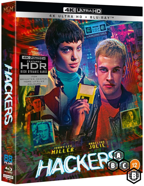 Hackers (4K UHD, Deluxe Limited Edition, Region Free/B) - New 4K