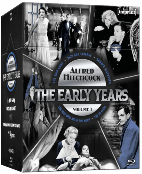 PRE - ORDER - Hitchcock: The Early Years – Volume One (Limited Edition, Region Free) - New Blu - Ray