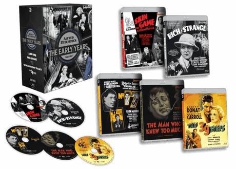 PRE - ORDER - Hitchcock: The Early Years – Volume One (Limited Edition, Region Free) - New Blu - Ray