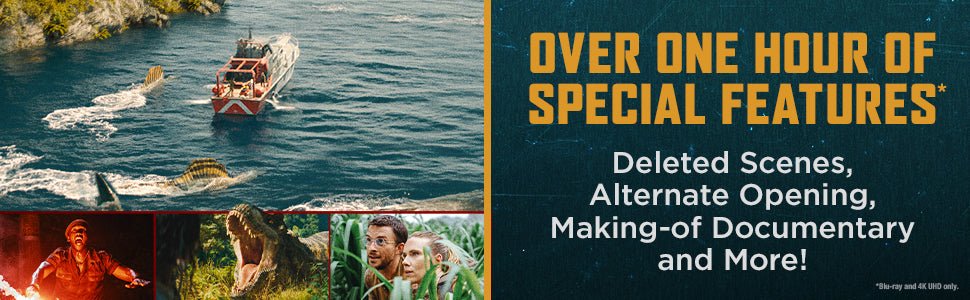 PRE - ORDER - Jurassic World Rebirth (4K UHD) - New 4K UHD