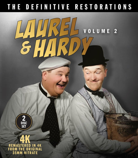 PRE - ORDER - Laurel & Hardy: The Definitive Restorations Volume 2 - New Blu - Ray
