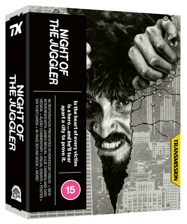 PRE - ORDER - Night of the Juggler (4K UHD/Blu - ray, UK Limited Edition, Region Free/B) - New 4K UHD