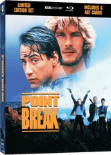 PRE - ORDER - Point Break (4K UHD/Blu - Ray, Limited Edition w/Lenticular Hardcase, Region Free) - New 4K UHD