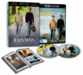 PRE - ORDER - Rain Man (4K UHD/Blu - Ray, Limited Edition w/Lenticular Hardcase, Region Free) - New 4K UHD