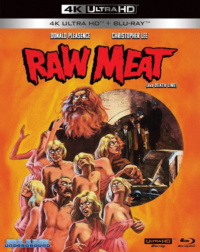 PRE - ORDER - Raw Meat aka Death Line (4K UHD) - New 4K UHD