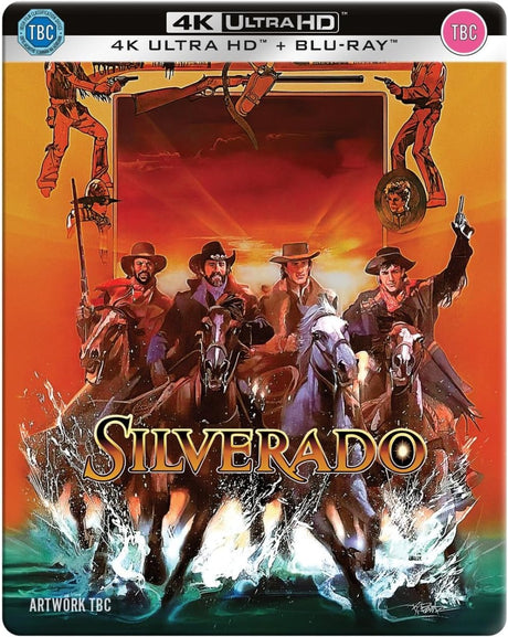 PRE - ORDER - Silverado (4K UHD, UK Limited Edition Steelbook, Region Free/B) - New 4K UHD