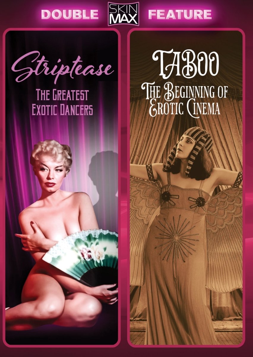 PRE - ORDER - Striptease: The Greatest Exotic Dancers of All Time + Taboo: The Beginning of Erotic Cinema (DVD) - New DVD