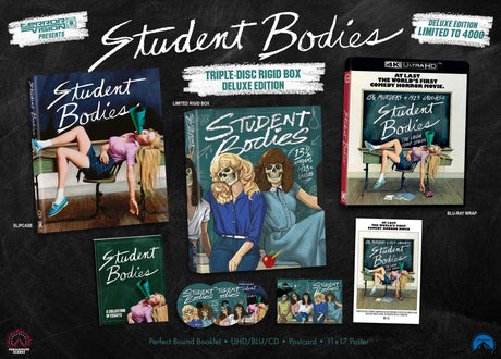 PRE - ORDER - Student Bodies (4K UHD/Blu - Ray, Deluxe Limited Edition) *one per customer - New 4K UHD