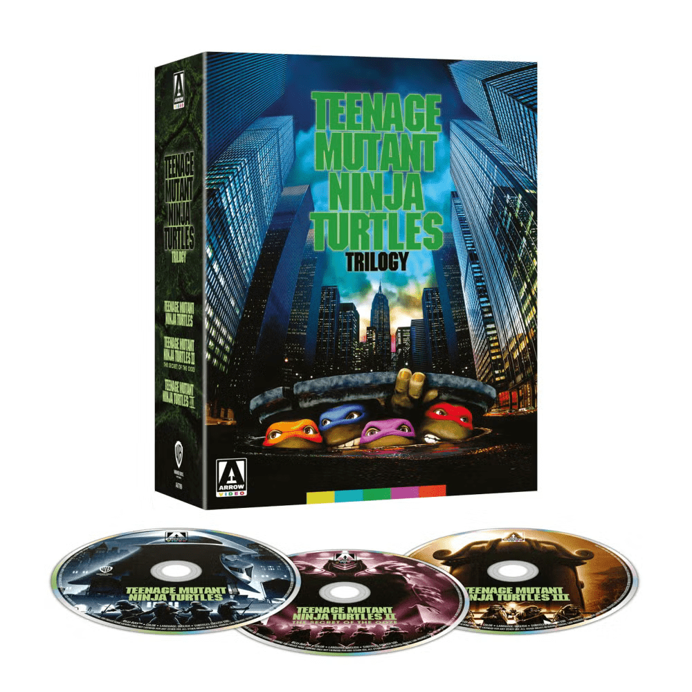 PRE - ORDER - Teenage Mutant Ninja Turtles Trilogy (Blu - Ray, Limited Edition) - New Blu - Ray