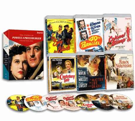 PRE - ORDER - The Cinema Of Powell & Pressburger – Collection One (Limited Edition, Region Free) - New Blu - Ray