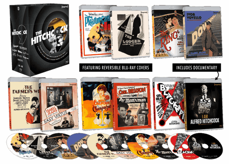 PRE - ORDER - The Hitchcock Nine (Limited Edition, Region Free) - New Blu - Ray
