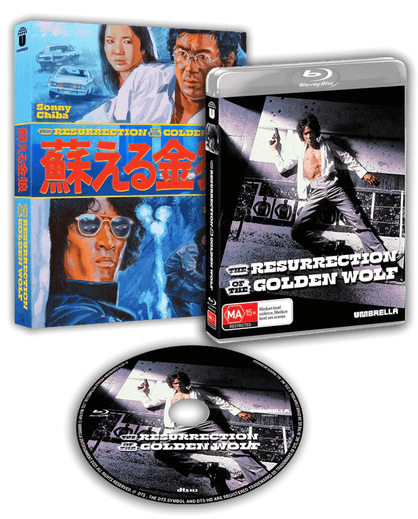 PRE - ORDER - The Resurrection of the Golden Wolf (Region Free) - New Blu - Ray