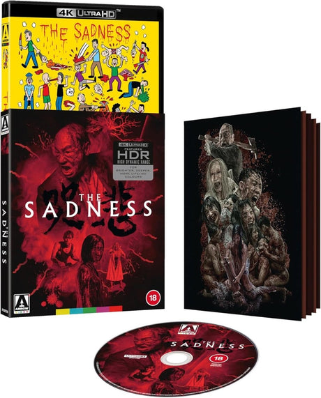 PRE - ORDER - The Sadness (4K UHD, Limited Edition, Region Free) - New 4K UHD