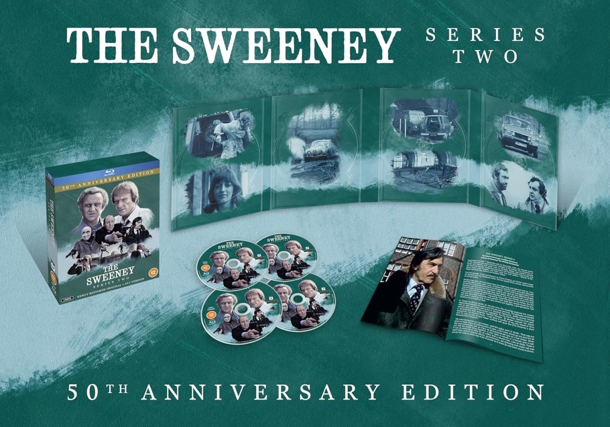 PRE - ORDER - The Sweeney: Series Two (Region B) - New Blu - Ray