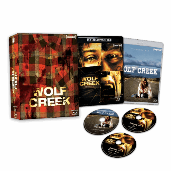 PRE - ORDER - Wolf Creek (4K UHD/Blu - Ray, 20th Anniversary Limited Edition Hardbox, Region Free) - New 4K UHD