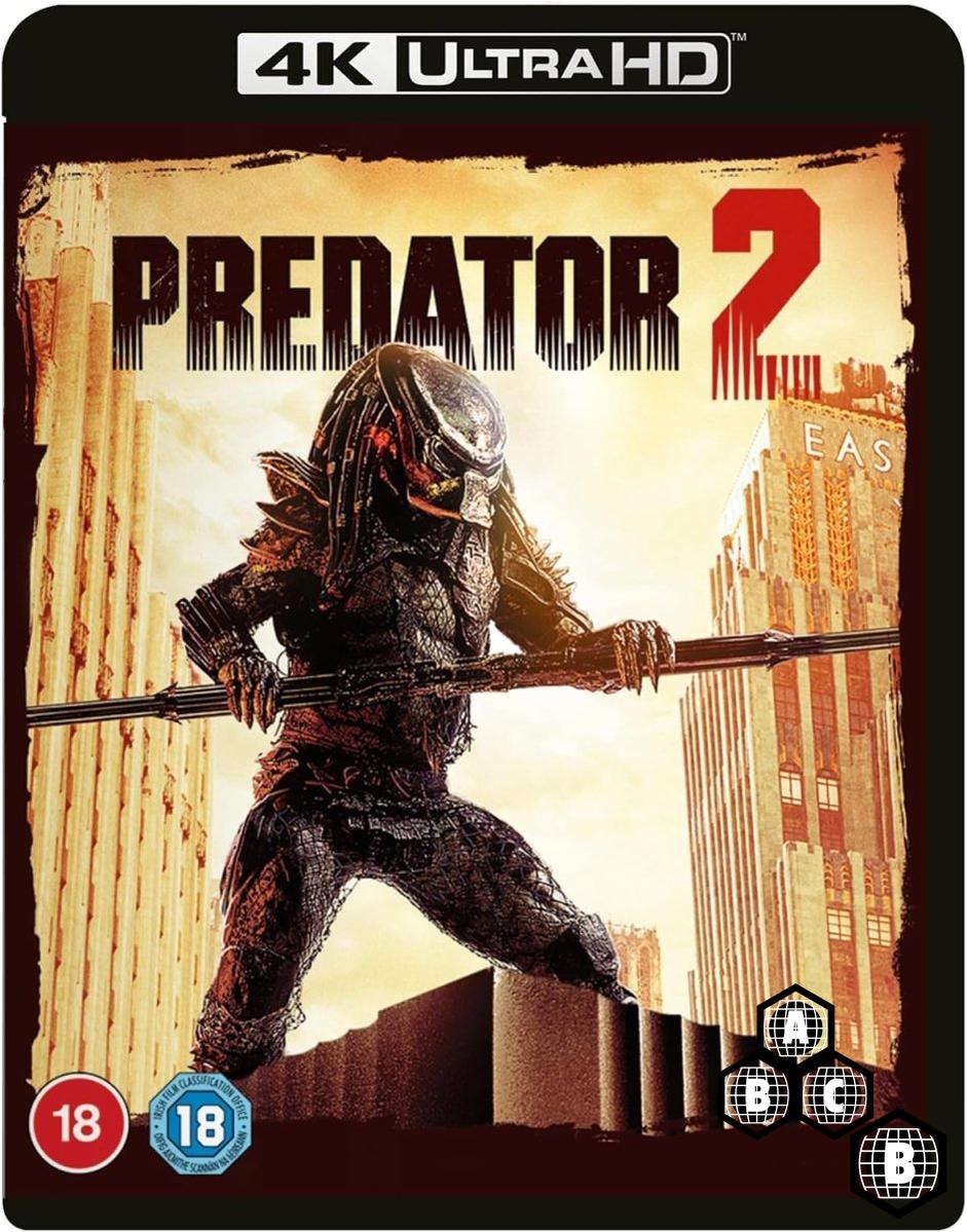 Predator 2 (4K UHD, Region Free/B) w/SLIP