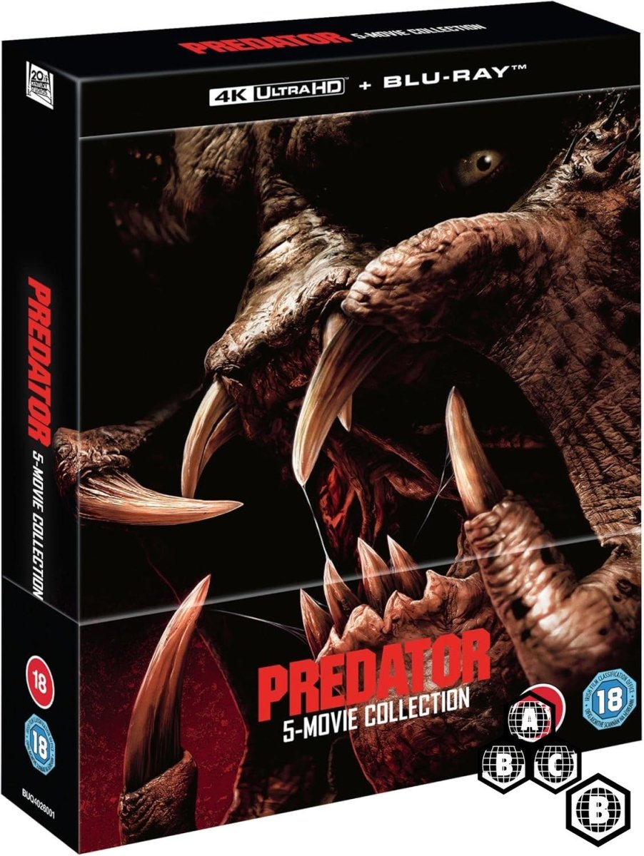 Predator 5 - Movie Collection (4K UHD, Region Free/B) - New 4K UHD
