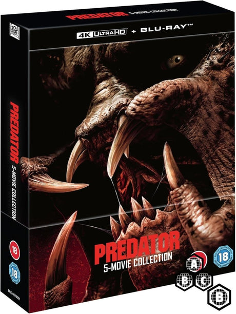 Predator 5-Movie Collection (4K UHD, Region Free/B)