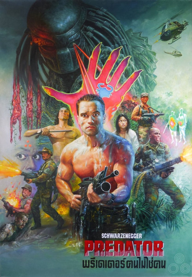 Predator Thai Poster 11x17 - Posters/Stickers/Art