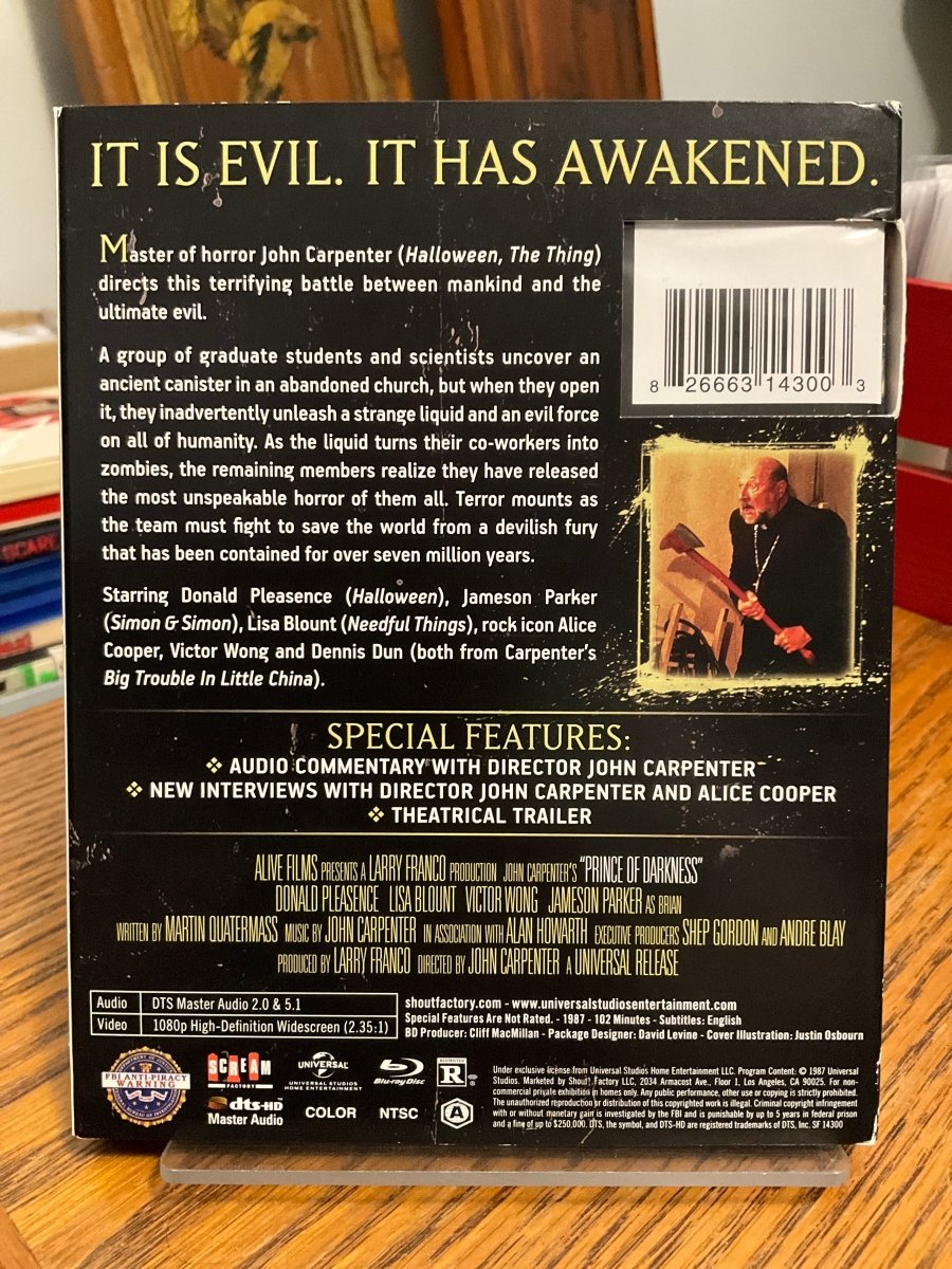 Prince Of Darkness w/SLIP USED - Used Blu-Ray